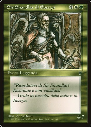 Sir Shandlar of Eberyn | Italian Legends