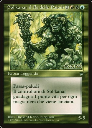 Sol’kanar the Swamp King | Italian Legends