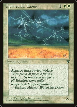 Thunder Spirit | Italian Legends
