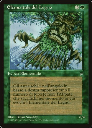 Wood Elemental | Italian Legends