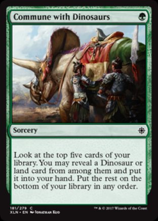 Commune with Dinosaurs | Ixalan