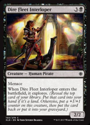 Dire Fleet Interloper | Ixalan