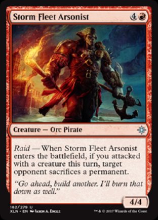 Storm Fleet Arsonist | Ixalan