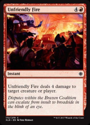 Unfriendly Fire | Ixalan