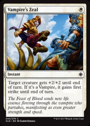 Vampire’s Zeal | Ixalan