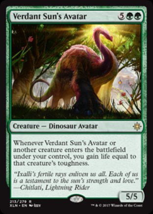 Verdant Sun’s Avatar | Ixalan