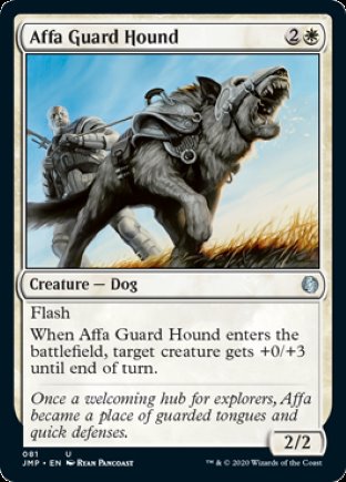 Affa Guard Hound | Jumpstart