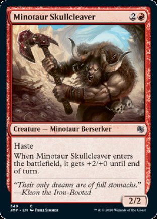 Minotaur Skullcleaver | Jumpstart