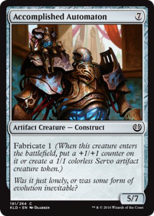 Accomplished Automaton | Kaladesh