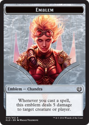 Chandra, Torch of Defiance emblem | Kaladesh