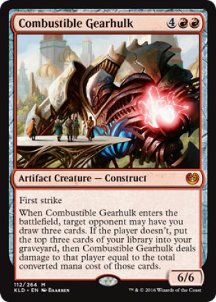 Combustible Gearhulk | Kaladesh