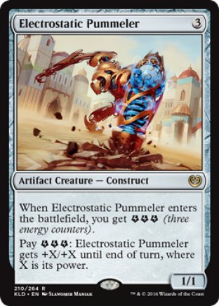 Electrostatic Pummeler