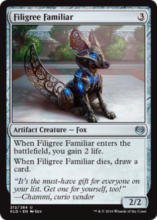 Filigree Familiar | Kaladesh