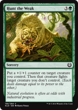 Hunt the Weak | Kaladesh