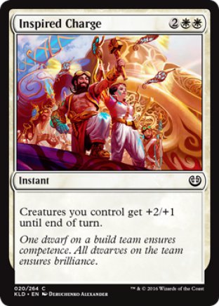 Inspired Charge | Kaladesh