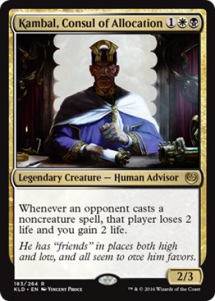 Kambal, Consul of Allocation | Kaladesh