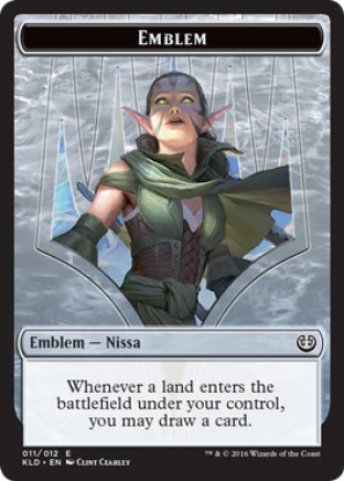 Nissa, Vital Force emblem | Kaladesh