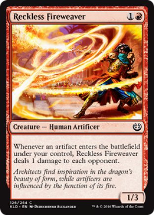 Reckless Fireweaver | Kaladesh