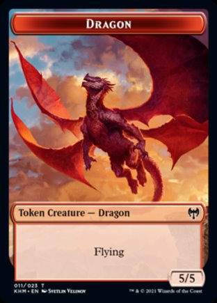 Dragon token | Kaldheim