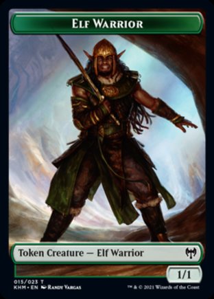 Elf Warrior token | Kaldheim