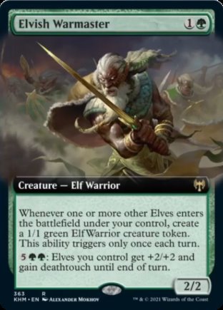 Elvish Warmaster | Kaldheim