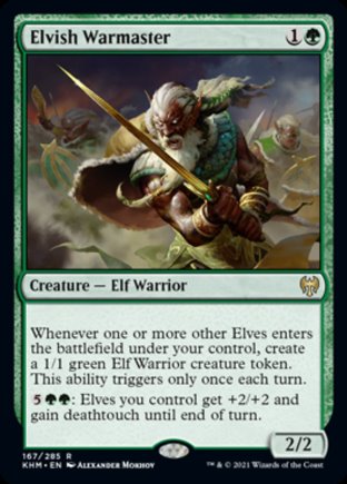 Elvish Warmaster | Kaldheim