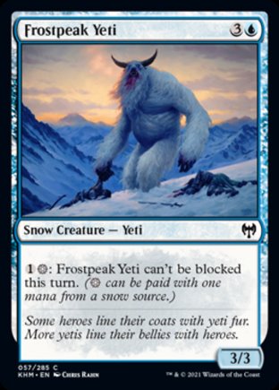 Frostpeak Yeti | Kaldheim