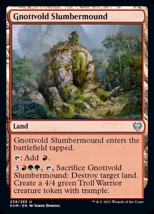 Gnottvold Slumbermound | Kaldheim