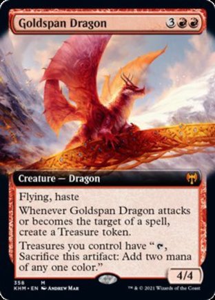 Goldspan Dragon | Kaldheim