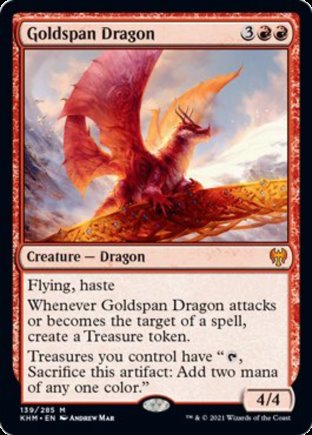 Goldspan Dragon | Kaldheim