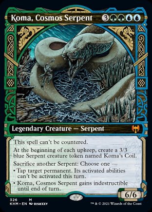 Koma, Cosmos Serpent | Kaldheim