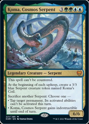 Koma, Cosmos Serpent | Kaldheim