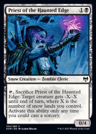 Priest of the Haunted Edge | Kaldheim