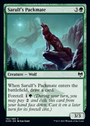 Sarulf’s Packmate | Kaldheim