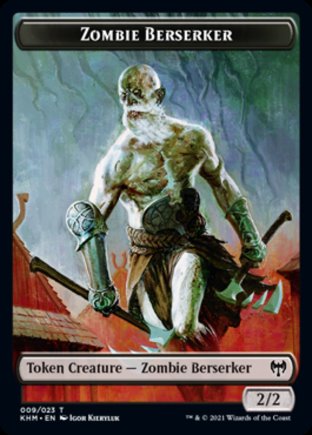 Zombie Berserker token | Kaldheim