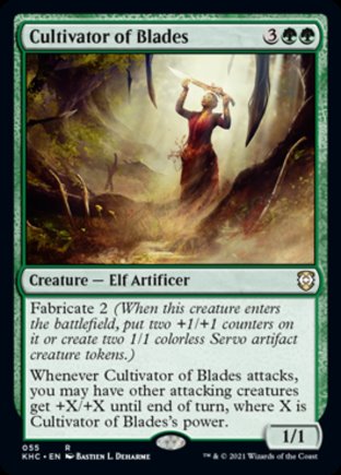 Cultivator of Blades | Kaldheim Commander