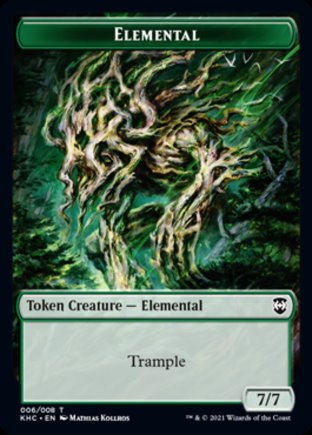 Elemental token | Kaldheim Commander