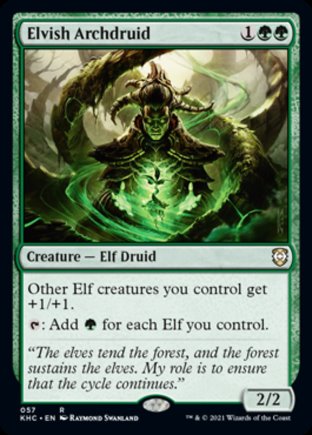 Elvish Archdruid | Kaldheim Commander