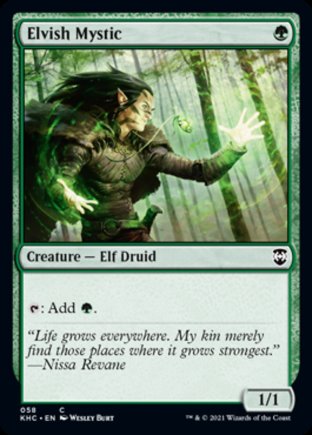 Elvish Mystic | Kaldheim Commander