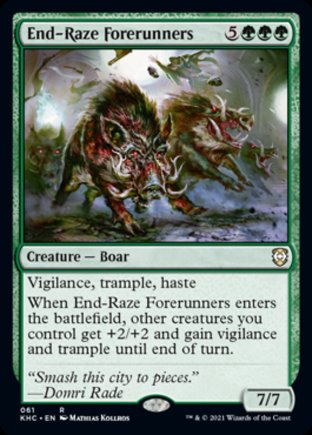 End-Raze Forerunners | Kaldheim Commander