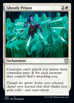 Ghostly Prison | Kaldheim Commander