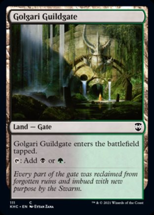 Golgari Guildgate | Kaldheim Commander