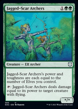 Jagged-Scar Archers | Kaldheim Commander