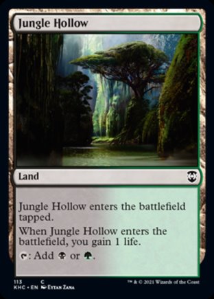 Jungle Hollow | Kaldheim Commander
