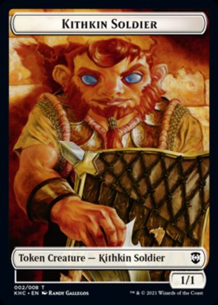 Kithkin Soldier token | Kaldheim Commander