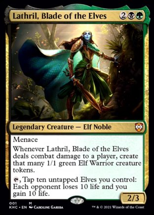 Lathril, Blade of the Elves | Kaldheim Commander