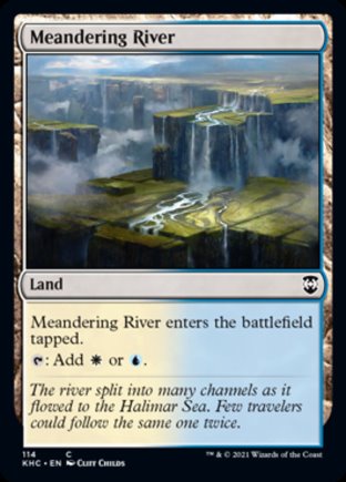 Meandering River | Kaldheim Commander