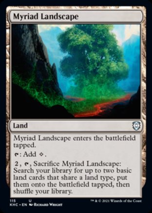 Myriad Landscape | Kaldheim Commander