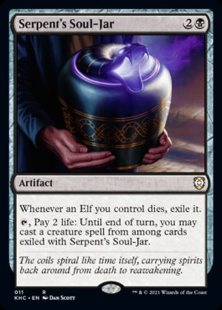 Serpent’s Soul-Jar | Kaldheim Commander