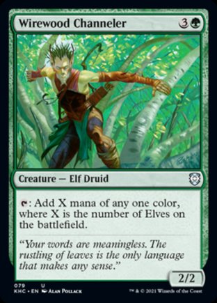 Wirewood Channeler | Kaldheim Commander